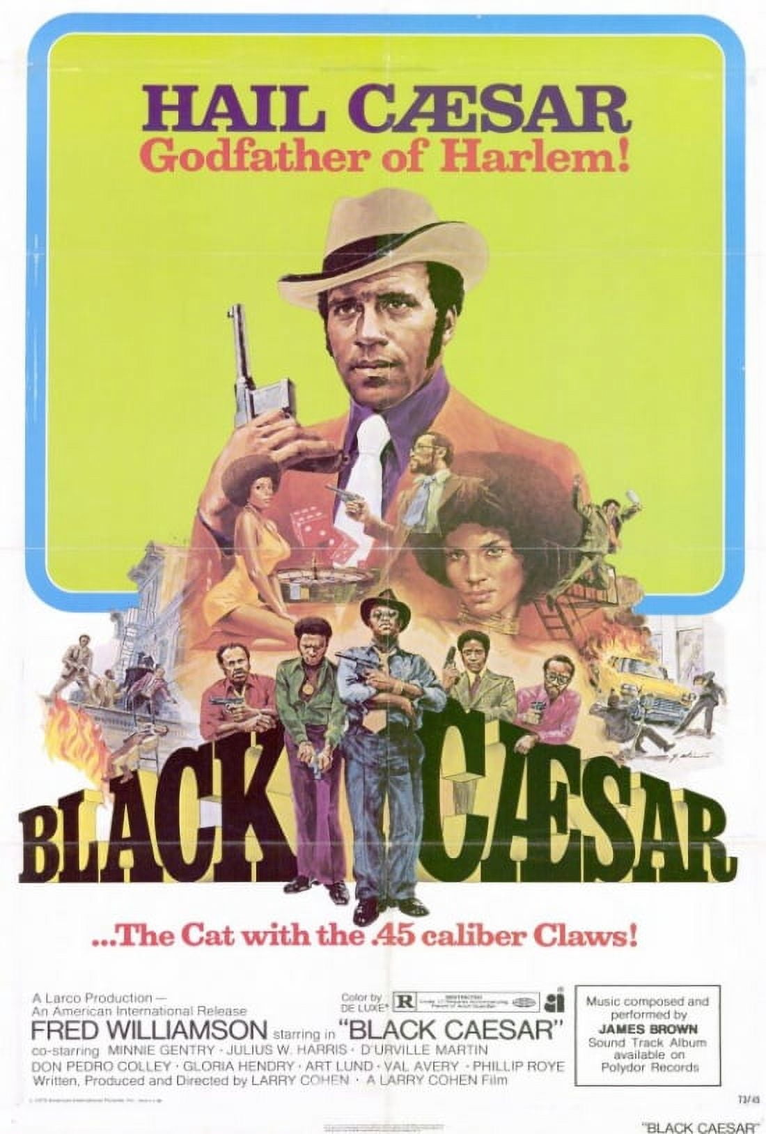 Black Caesar Movie Poster Print 27x40 inches