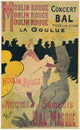 Moulin Rouge La Goulue Poster Print by Henri de Toulouse-Lautrec