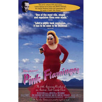 Pink Flamingos Movie Poster print - 11x17 size, vibrant colors.