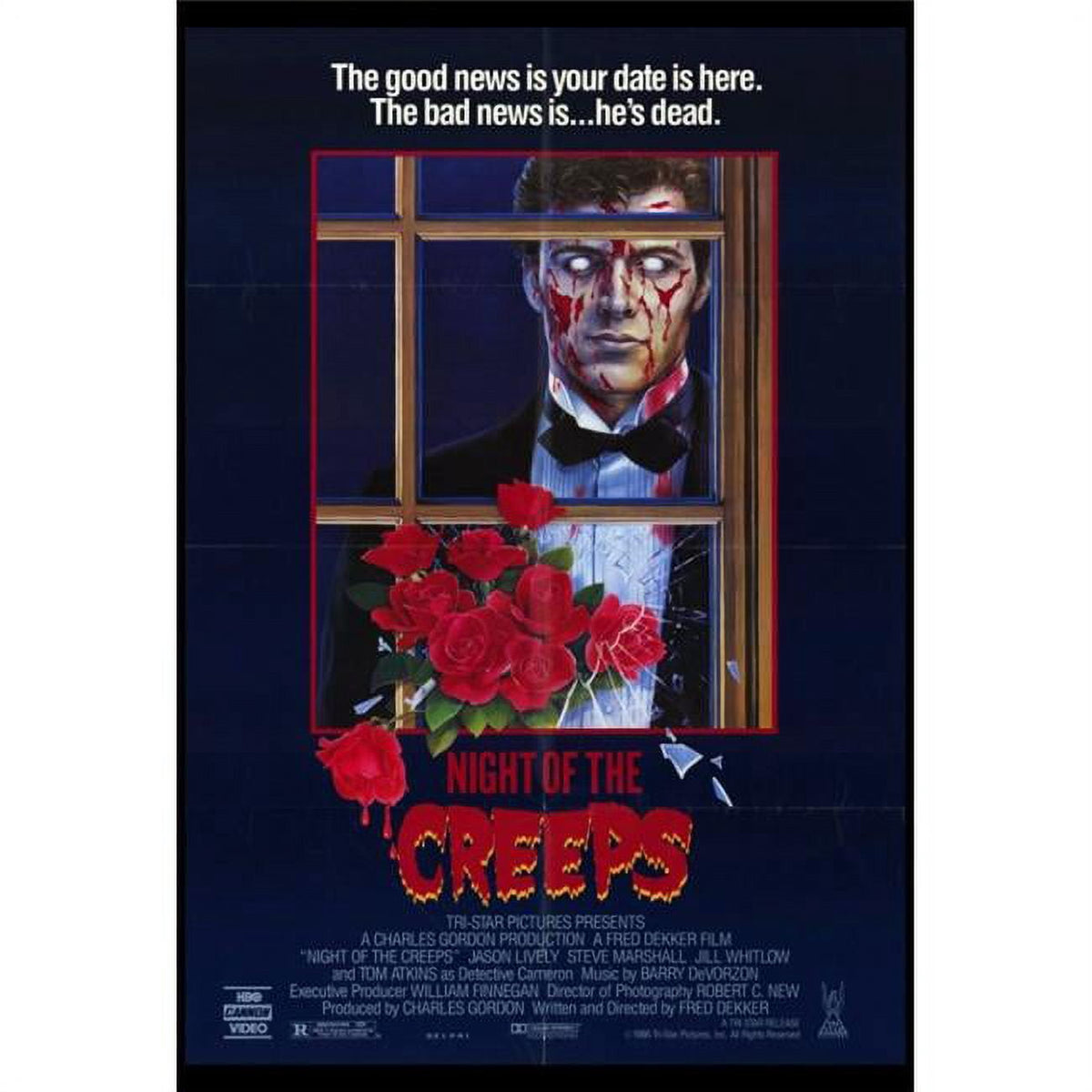 Night of the Creeps Movie Poster Print - 27 x 40