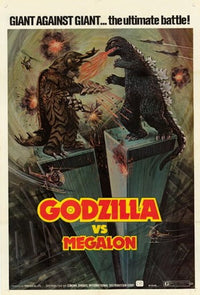 Godzilla vs Megalon Movie Poster 11x17 print