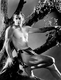 Johnny Weissmuller as Tarzan 1932 photo print
