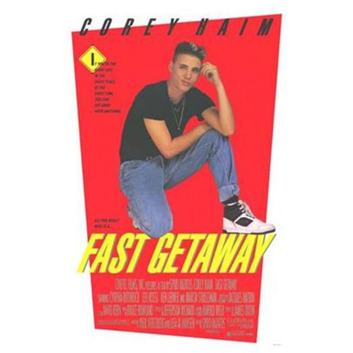 Fast Getaway Movie Poster 11x17 print featuring action film imagery.