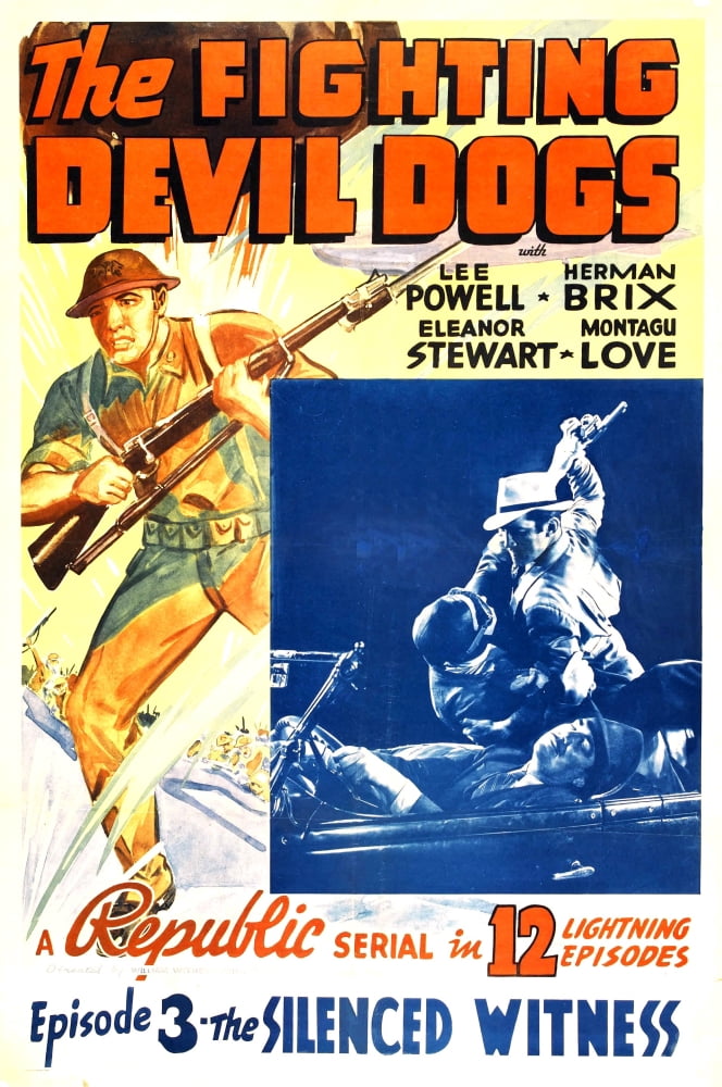 Fighting Devil Dogs Episode 3: The Silenced Witness Movie Poster Print 11x17