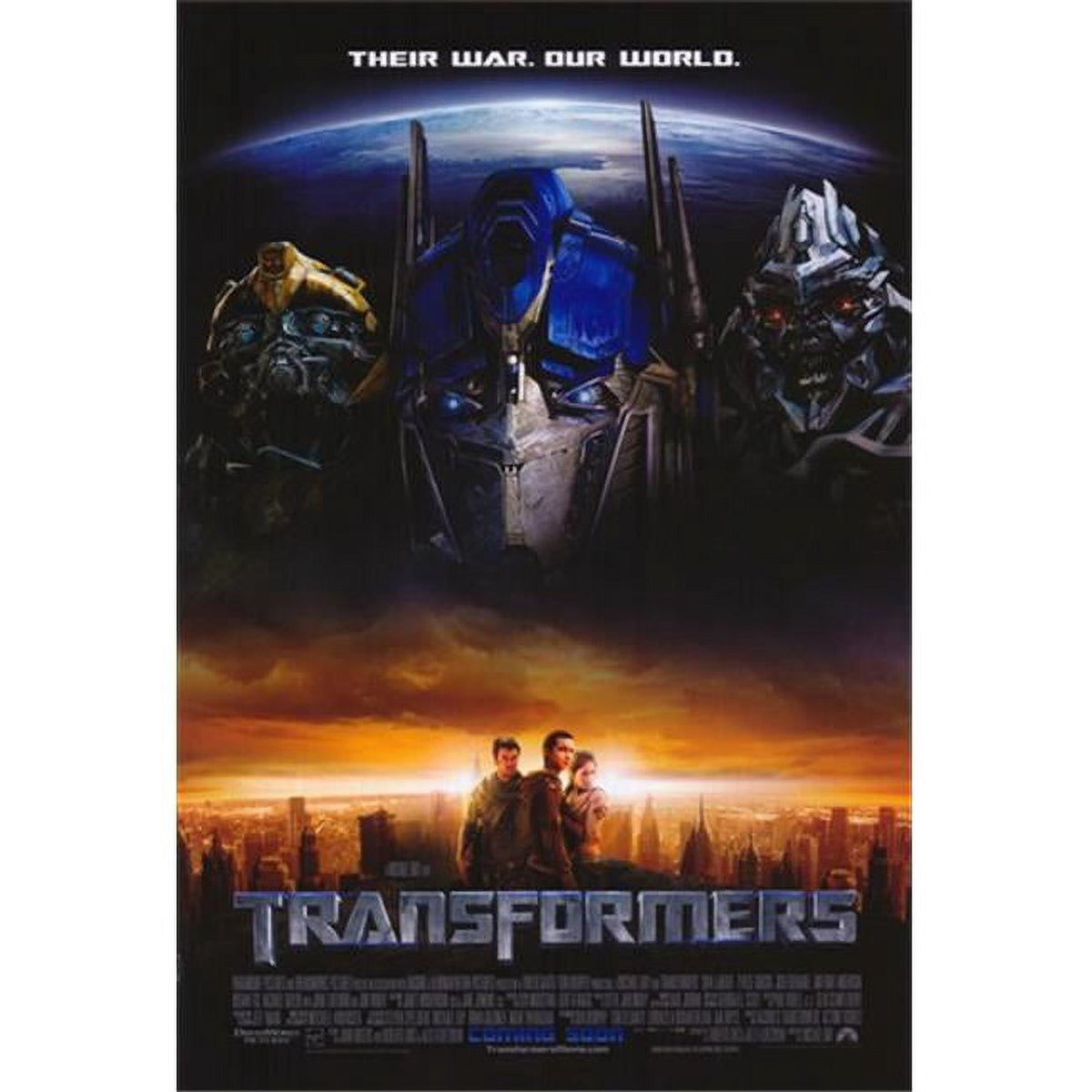 Transformers Style H Movie Poster 11x17