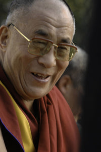 Dalai Lama smiling photo print - uplifting and inspirational.
