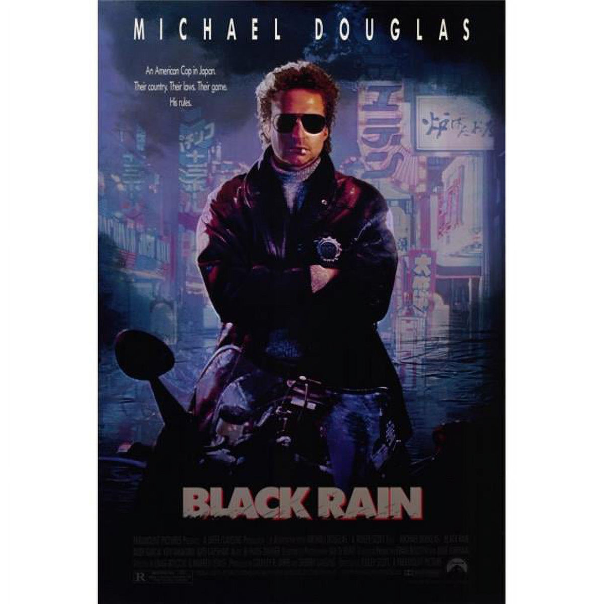 Black Rain movie poster print in 27x40 size.