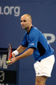 Andre Agassi U.S. Open Tennis Tournament Photo Print by Rob Rich