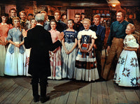 Seven Brides for Seven Brothers photo print featuring classic movie imagery.