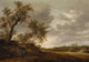 On the Way to Emmaus poster print by Jacob Salomonsz. van Ruysdael, fine art poster.