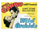Wild Orchids movie lobby card print featuring Greta Garbo and Nils Asther
