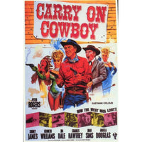 Carry On Cowboy Movie Poster 11x17 print featuring classic comedy imagery.