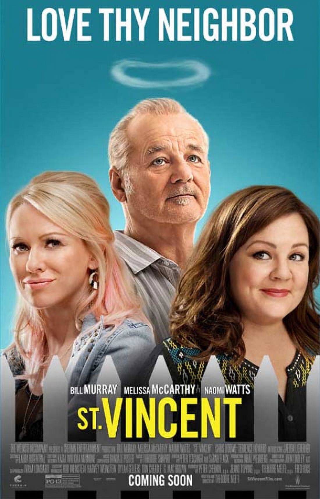 St. Vincent Movie Poster 11x17 Art Print