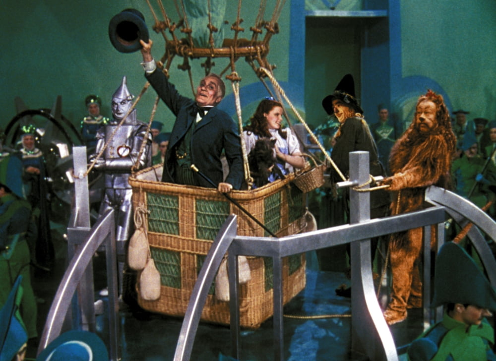 The Wizard of Oz photo print showcasing iconic imagery from the film.