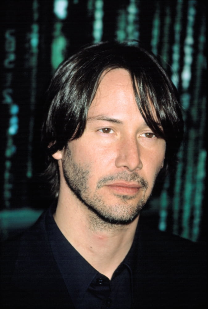 Keanu Reeves at The Matrix Reloaded premiere photo print