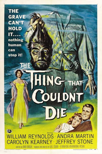 The Thing That Couldn't Die movie poster - classic horror film art print 11x17