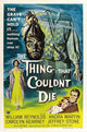 The Thing That Couldn't Die movie poster - classic horror film art print 11x17