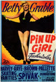 Pin-Up Girl Movie Poster - Vintage Style Art Print