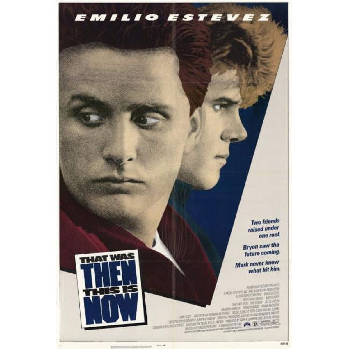 That Was Then This Is Now movie poster print in 27 x 40 size.