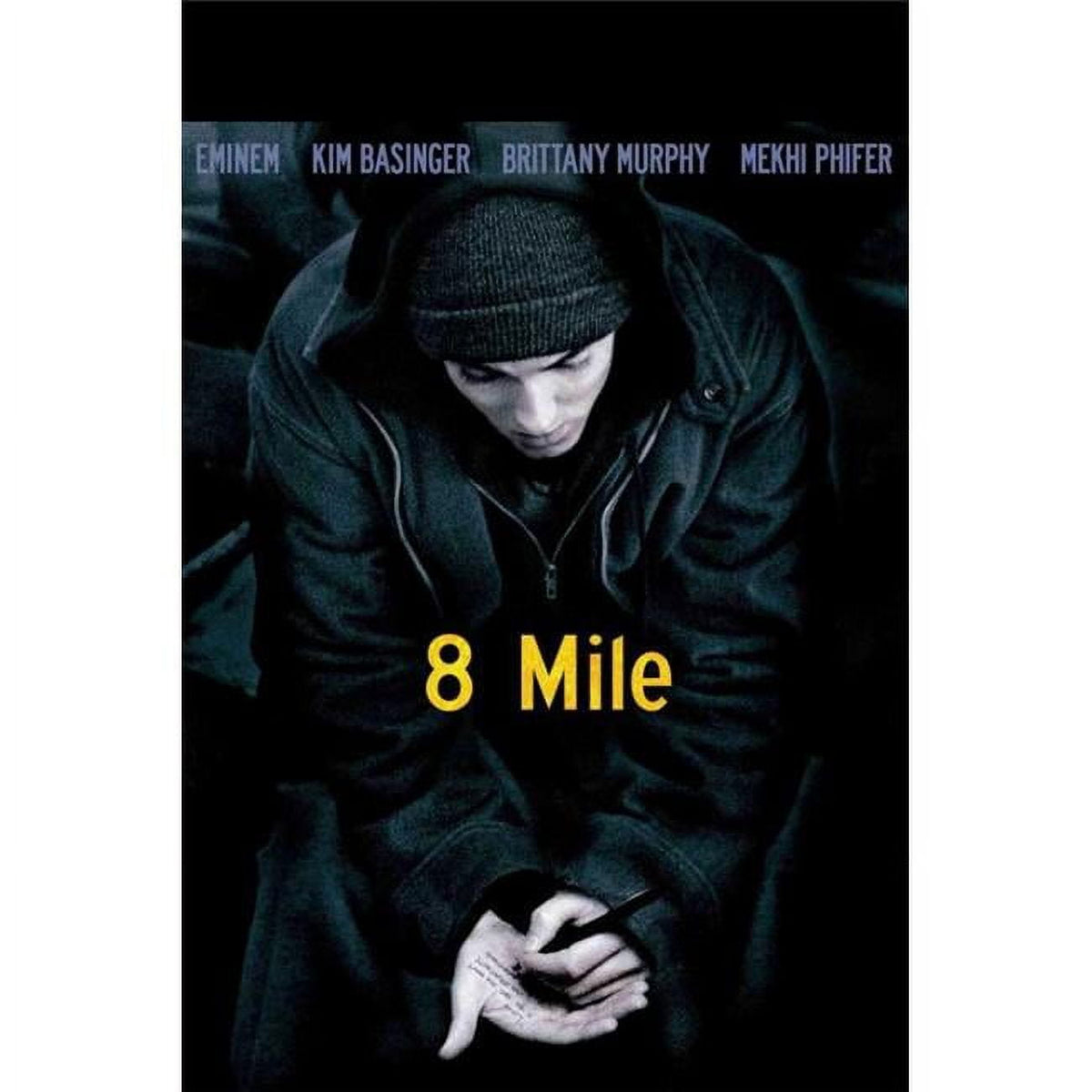 8 Mile Movie Poster Print showcasing the iconic film art in 27x40 size.