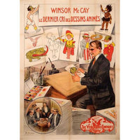 Winsor McCay The Famous Cartoonist of the N.Y. Herald Movie Poster 11x17