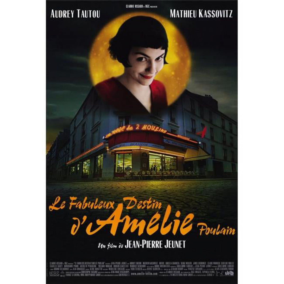 Amelie Movie Poster Print 27x40 - Whimsical French Film Art
