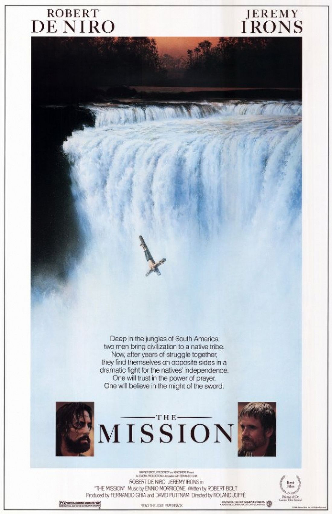 'The Mission' movie poster 11x17 print showcasing cinematic artwork.