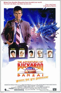 The Adventures of Buckaroo Banzai Across the Eighth Dimension movie poster 11x17