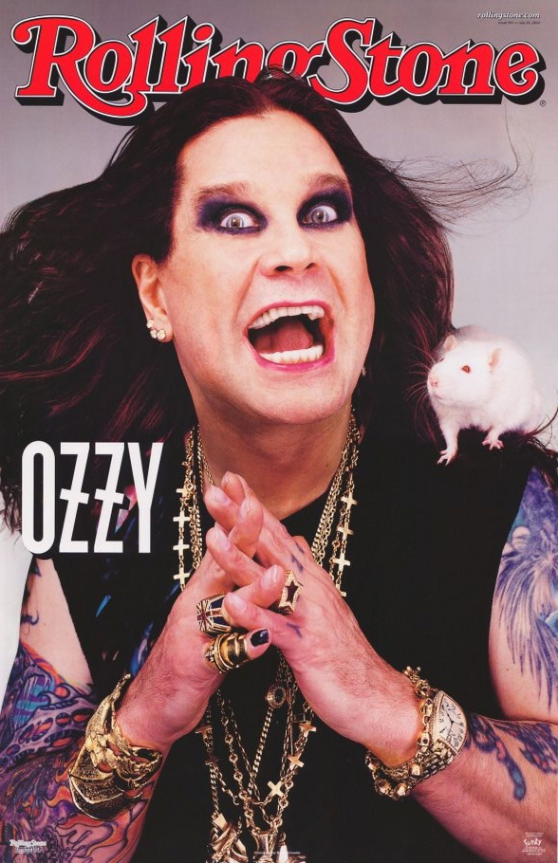 Ozzy Osbourne movie poster print in 11x17 size