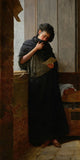 Saudade (Longing) 1899 Art Print by Almeida Júnior, available in multiple sizes.