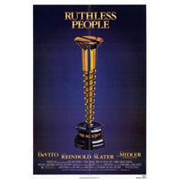 Ruthless People Movie Poster Print showcasing classic comedy film.