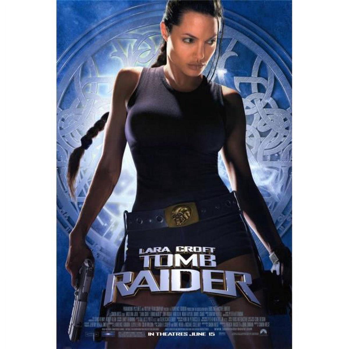 Lara Croft Tomb Raider Movie Poster Print - 27x40