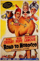 The Road to Morocco movie poster print in 11x17 size.