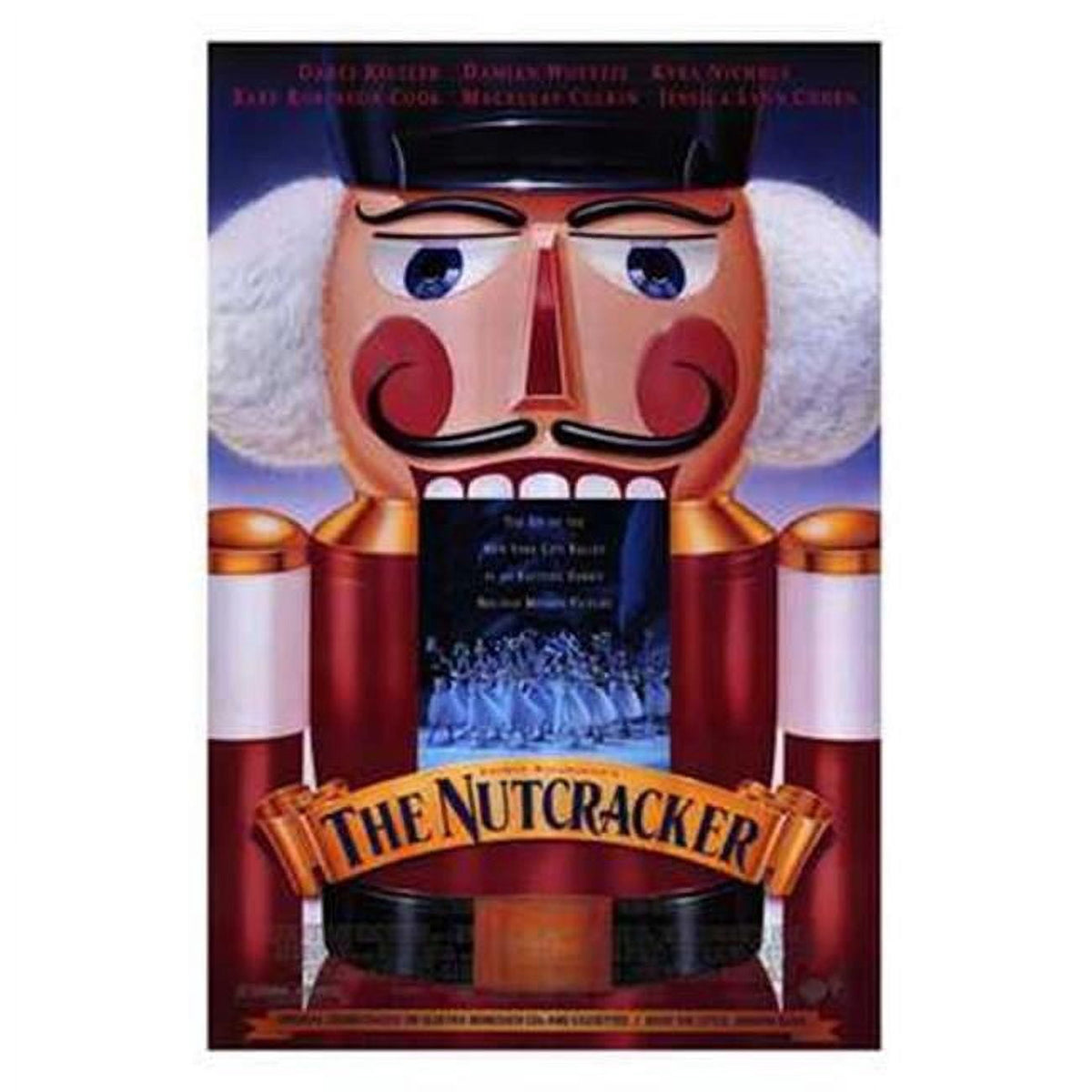 Vibrant The Nutcracker movie poster print 11x17