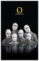 Cirque du Soleil 'O' movie poster featuring zebras, 11x17 size.