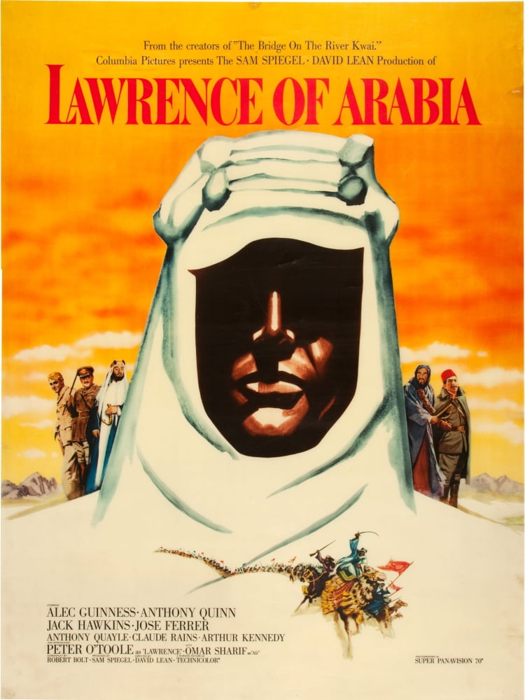 Lawrence of Arabia 1962 Movie Masterprint Poster 11x17