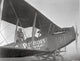 Spirit of Saint Louis photo print featuring Charles A. Lindbergh in flight.