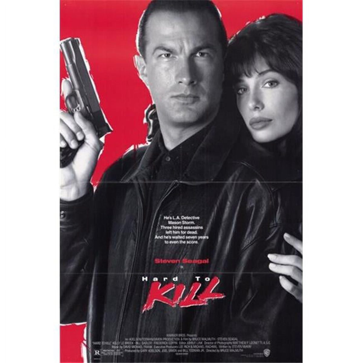 Hard to Kill Movie Poster 11x17 print featuring iconic film imagery.