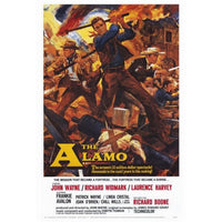 The Alamo Movie Poster Print 27x40 showcasing Texas history