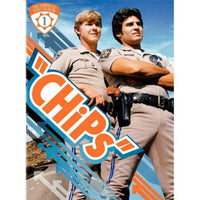 CHiPs Movie Poster Print featuring iconic motorcycle duo.