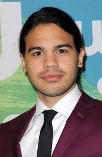 Carlos Valdes arriving at the CW Upfronts event in New York, photo print by Kristin Callahan.