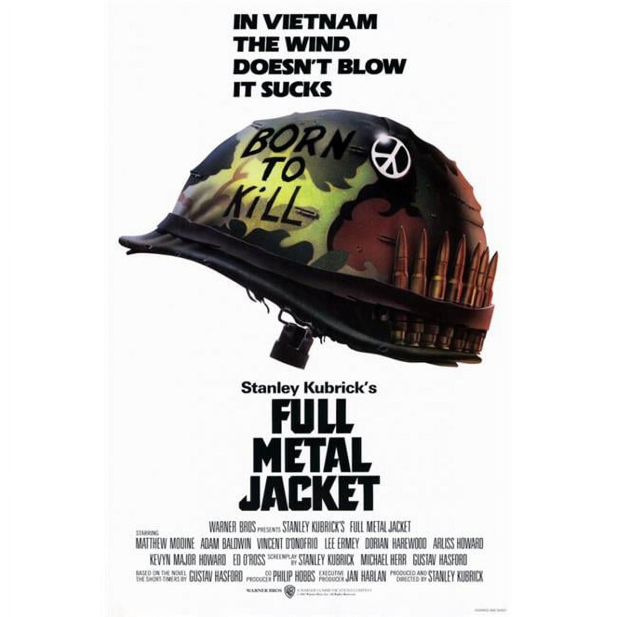 Full Metal Jacket Movie Poster Print - Iconic Film Artwork