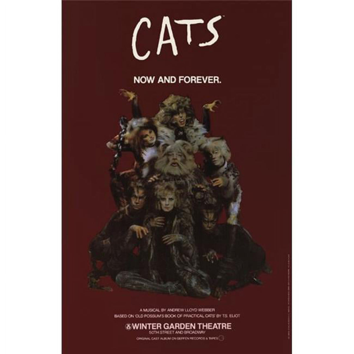 Cats Broadway Style B Movie Poster 11x17