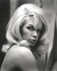 Stella Stevens Black and White Close-Up Portrait Photo Print