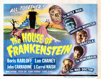 House of Frankenstein Still Poster Print - Classic Horror Film