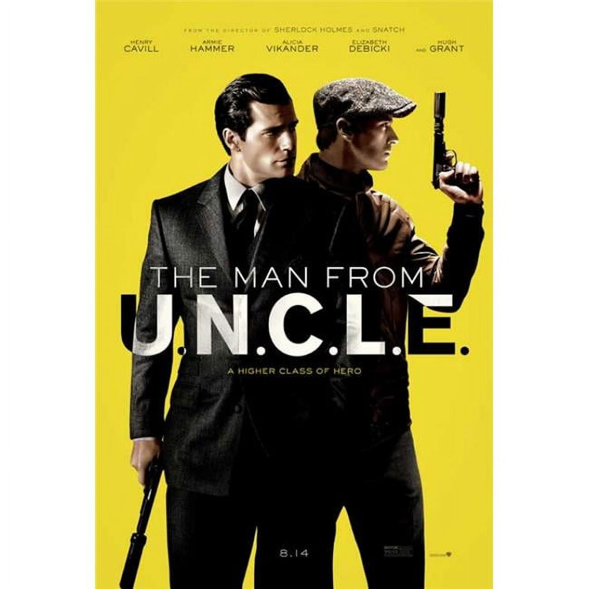 The Man From U.N.C.L.E. movie poster 27x40 inches