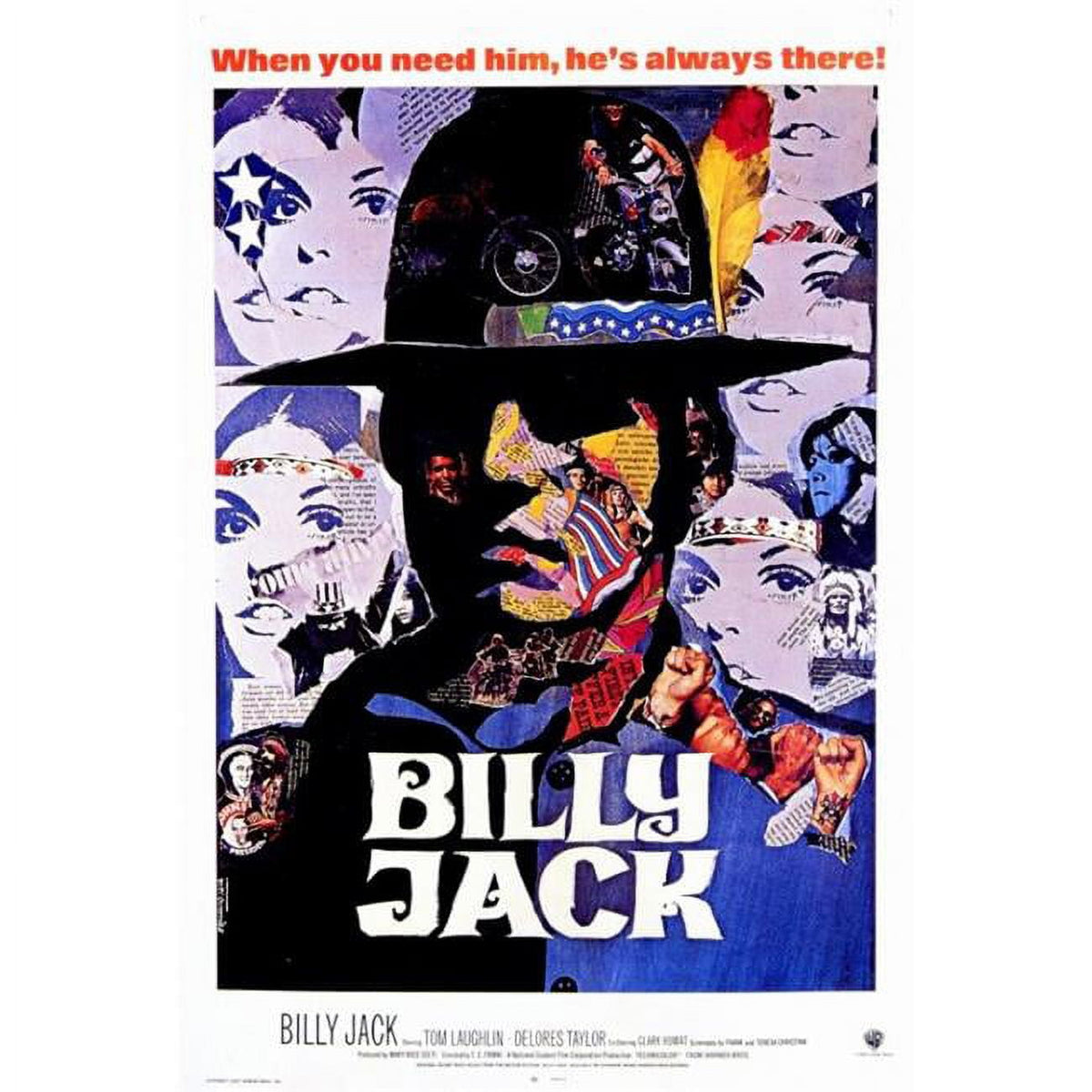 Billy Jack Movie Poster Print in 27x40 size