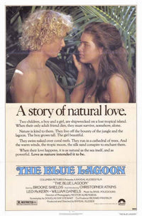 Blue Lagoon Movie Poster 11x17 print featuring classic film imagery.