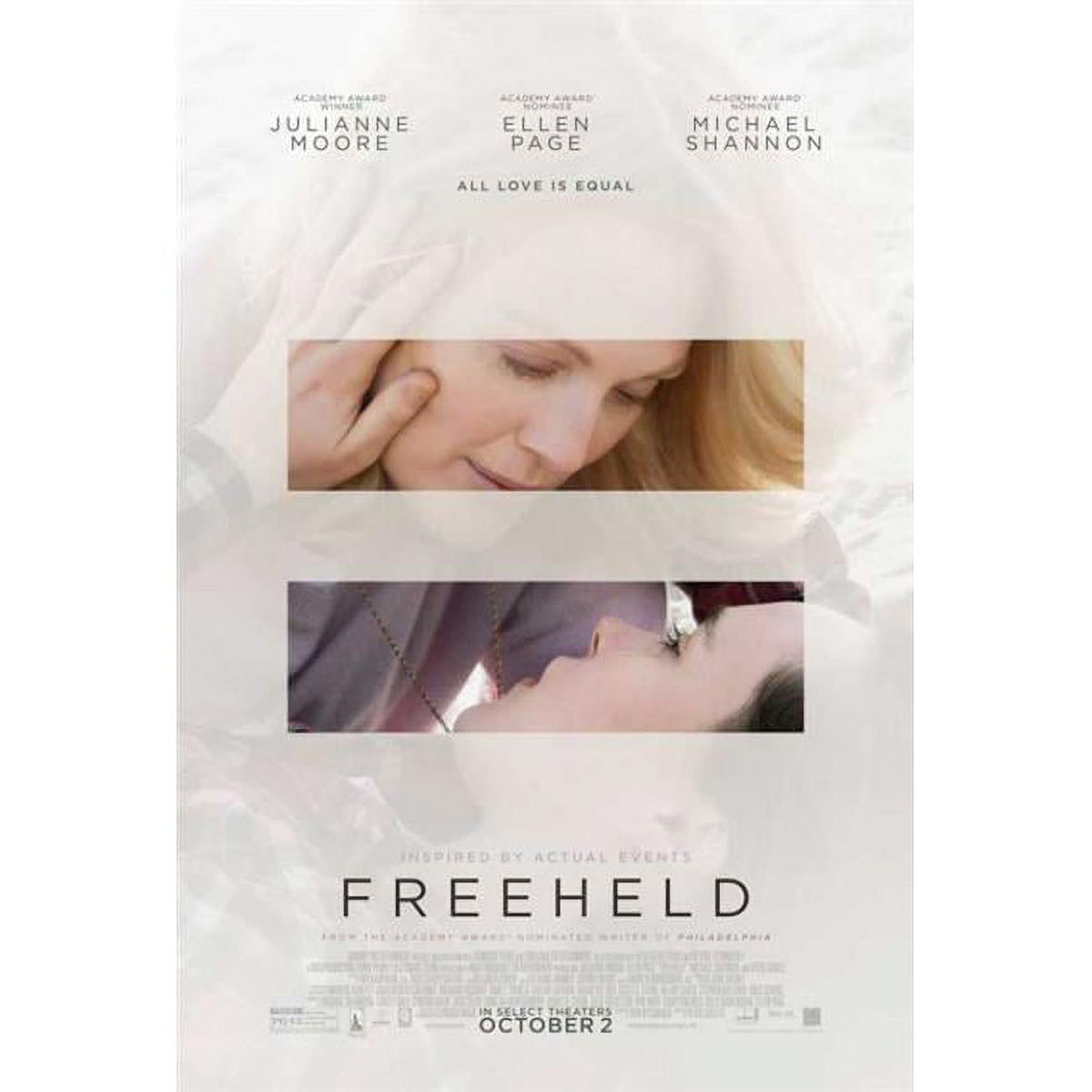 Freeheld Movie Poster 27x40 inch print featuring powerful cinema artwork.