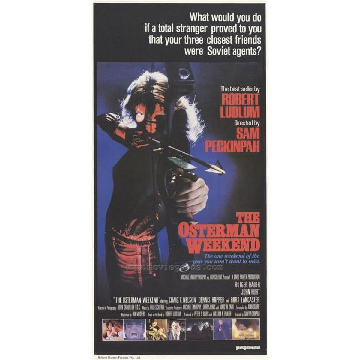 The Osterman Weekend Movie Poster Print (27x40) featuring classic film art.